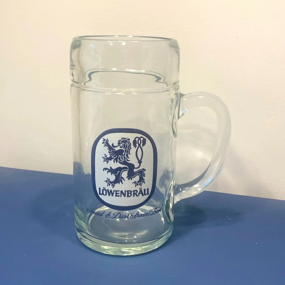 Lowenbrau Heavy Glass‎ Beer Stein